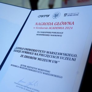 Wręczenie nagród ACADEMIA 2024. Fot. Jarosław Skrzeczkowski