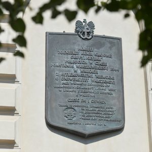 Obchody 80. rocznicy wybuchu Powstania Warszawskiego na UW. Fot. Mirosław Kaźmierczak/UW