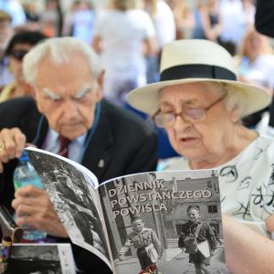 Obchody 80. rocznicy wybuchu Powstania Warszawskiego na UW. Fot. Mirosław Kaźmierczak/UW