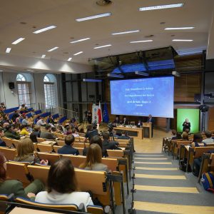 Inauguracja roku akademickiego 2024/2025 w szkołach doktorskich UW. Fot. Mirosław Kaźmierczak/UW