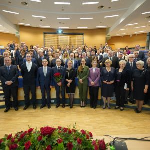 Jubileusz prof. Krzysztofa Rączki. Fot. Mirosław Kaźmierczak/ UW