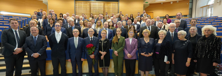 Jubileusz prof. Krzysztofa Rączki. Fot. Mirosław Kaźmierczak/ UW