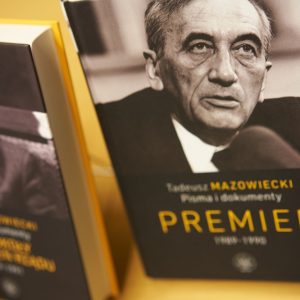 Promocja książki o rządzie Tadeusza Mazowieckiego wydanej przez WUW. Fot. Mirosław Kaźmierczak/UW