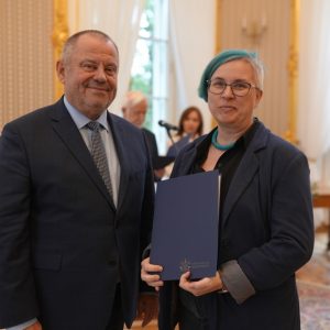 Dr Elżbieta Jaskulska, prodziekan ds. studenckich, Wydział Archeologii. Fot. Michał Wencek/UW