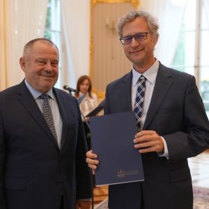 Dr Łukasz Książyk, prodziekan ds. studenckich, Wydział Polonistyki. Fot. Michał Wencek/UW