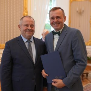 Prof. Krzysztof Skwierczyński, prodziekan ds. studenckich, Wydział Nauk o Kulturze i Sztuce. Fot. Michał Wencek/UW