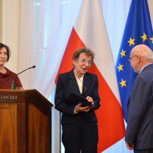 Jubileusz prof. Jana Jakuba Michałka. Fot. Mirosław Kaźmierczak/UW