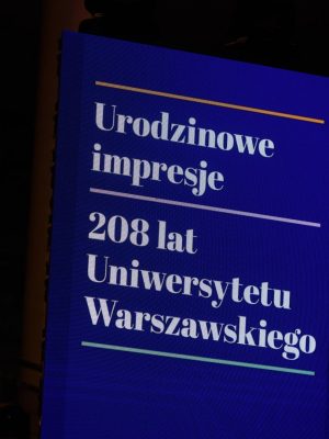 Koncert Urodzinowy UW 2024. Fot. Mirosław Kaźmierczak/UW