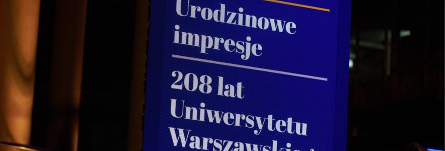 Koncert Urodzinowy UW 2024. Fot. Mirosław Kaźmierczak/UW