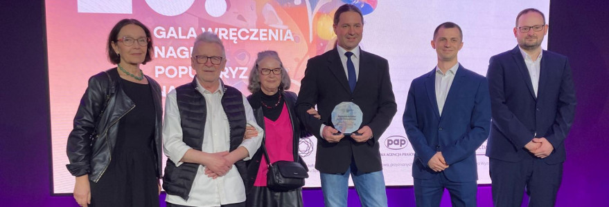 Popularyzator Nauki 2024. Źródło: PAP