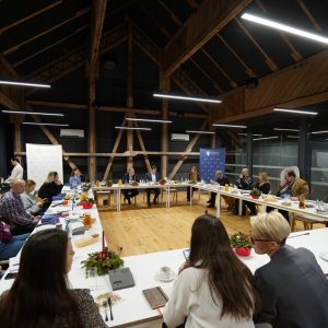 Przedświąteczne śniadanie prasowe na UW. Fot. Mirosław Kaźmierczak/UW