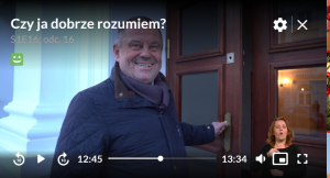 16. odcinek programu "Czy ja dobrze rozumiem?"