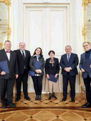 Dyrektorzy Szkół Doktorskich UW. Fot. Mirosław Kaźmierczak/UW