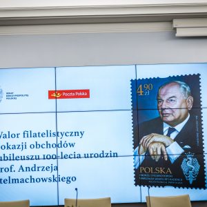 Uroczystości z okazji jubileuszu 100. urodzin prof. Andrzeja Stelmachowskiego w Senacie RP. Fot. Hubert Pielas/Kancelaria Senatu RP