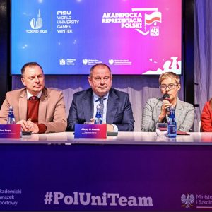 Konferencja prasowa AZS. Fot. Paweł Skraba