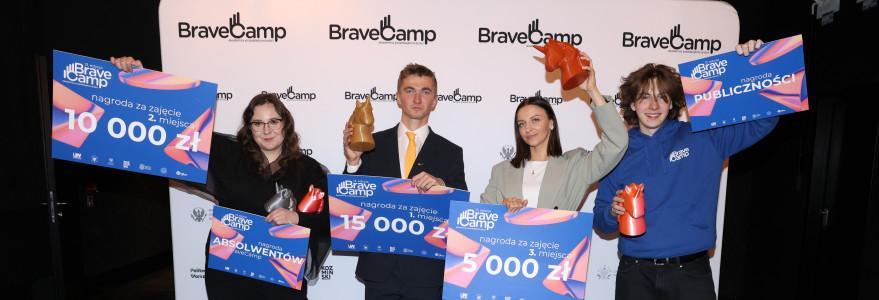 Gala finałowa XIII edycji BraveCampu na UW. Fot. Paweł Wodzyński