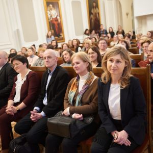 Spotkanie dotyczące zmian zasad pisowni polskiej. Fot. Mirosław Kaźmierczak/UW