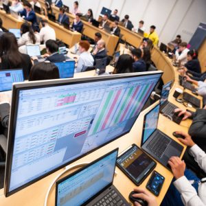 Sukces studentów UW w w Rotman International Trading Competition. Fot. WNE UW